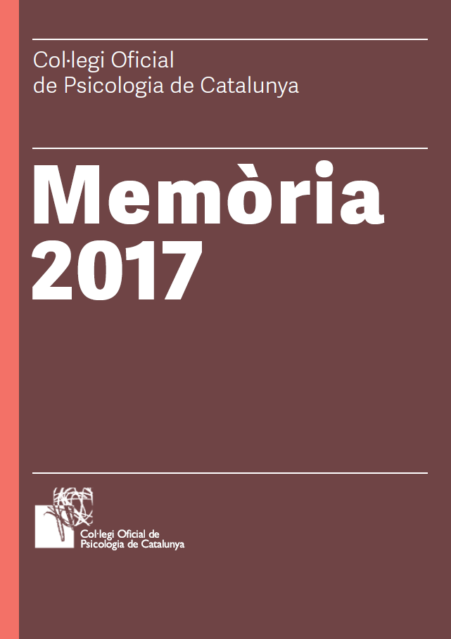 Memòria 2017 del COPC